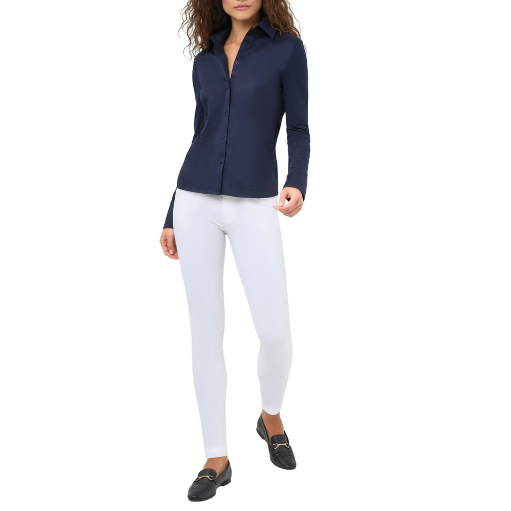 ANATOMIE- Alida Button Down Poplin Shirt