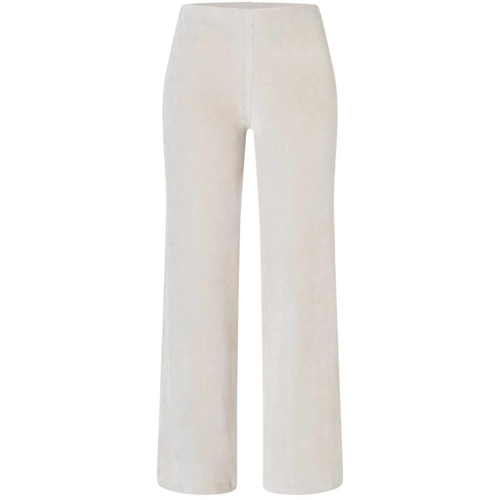 MAC Jeans- Anna Pull on Corduroy Pants in White Sand