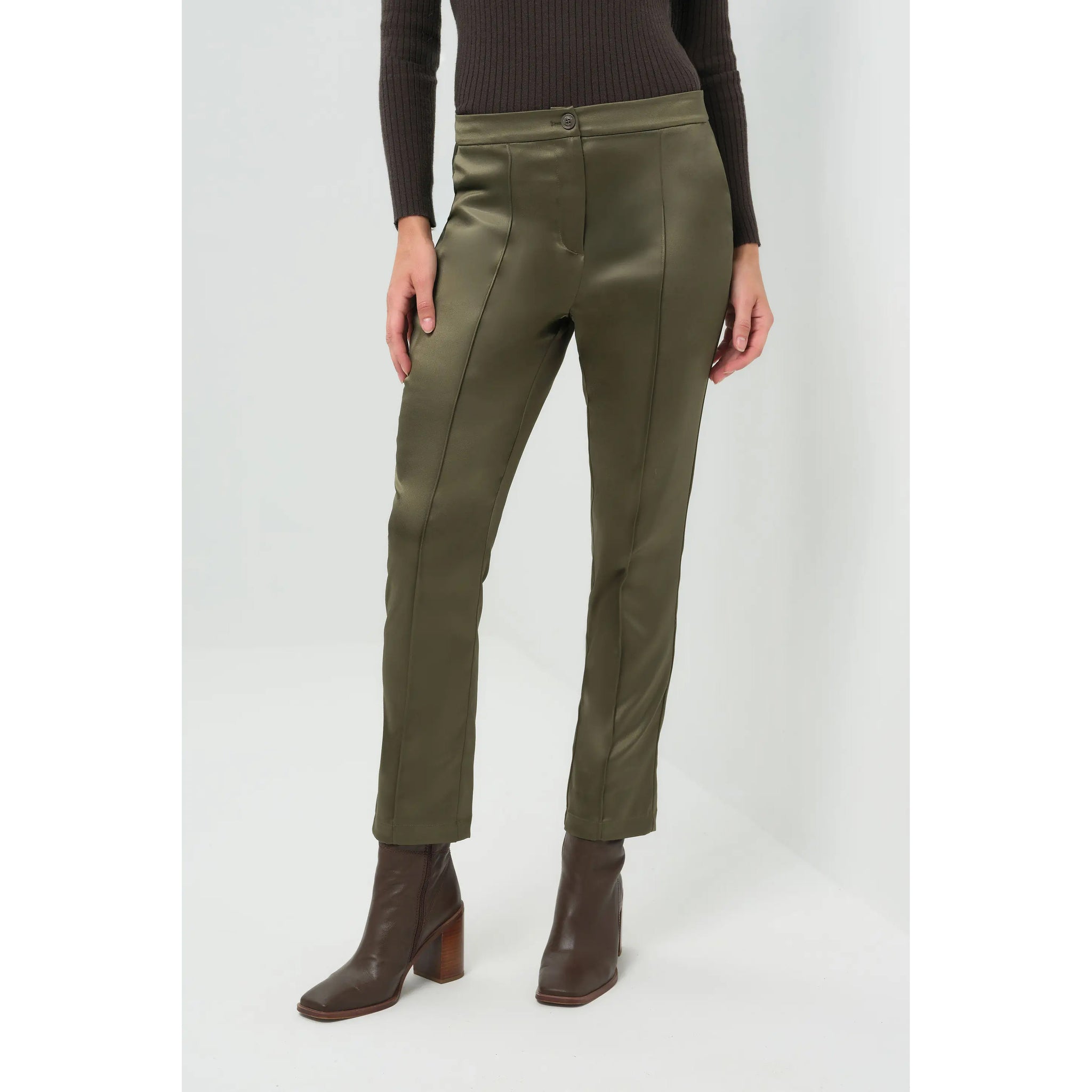 ANATOMIE- Arden Satin Straight Leg Pant
