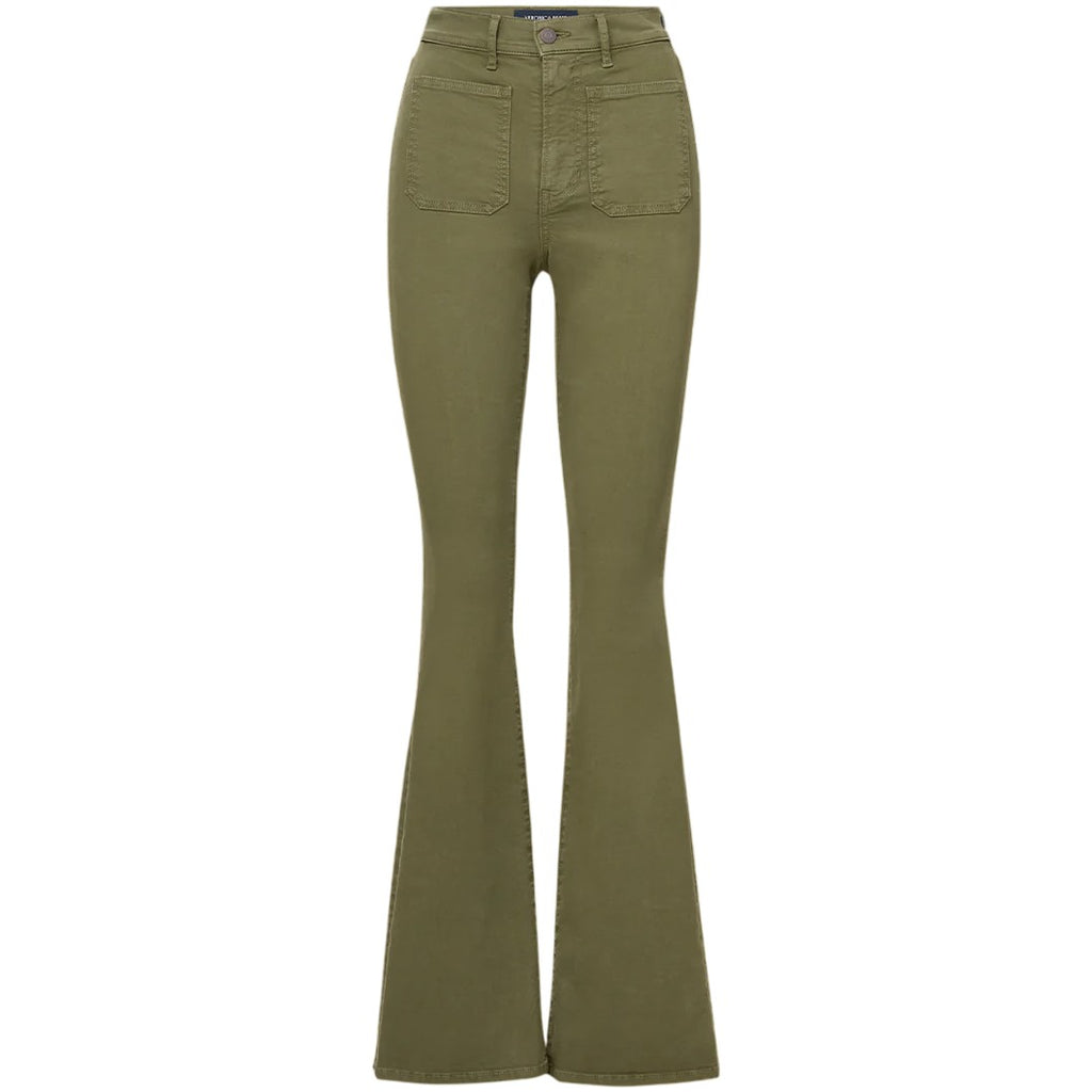 Veronica Beard- Beverly High Rise Skinny Flare Twill Pants