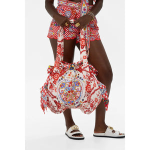 Camilla- Drawstring Beach Bag