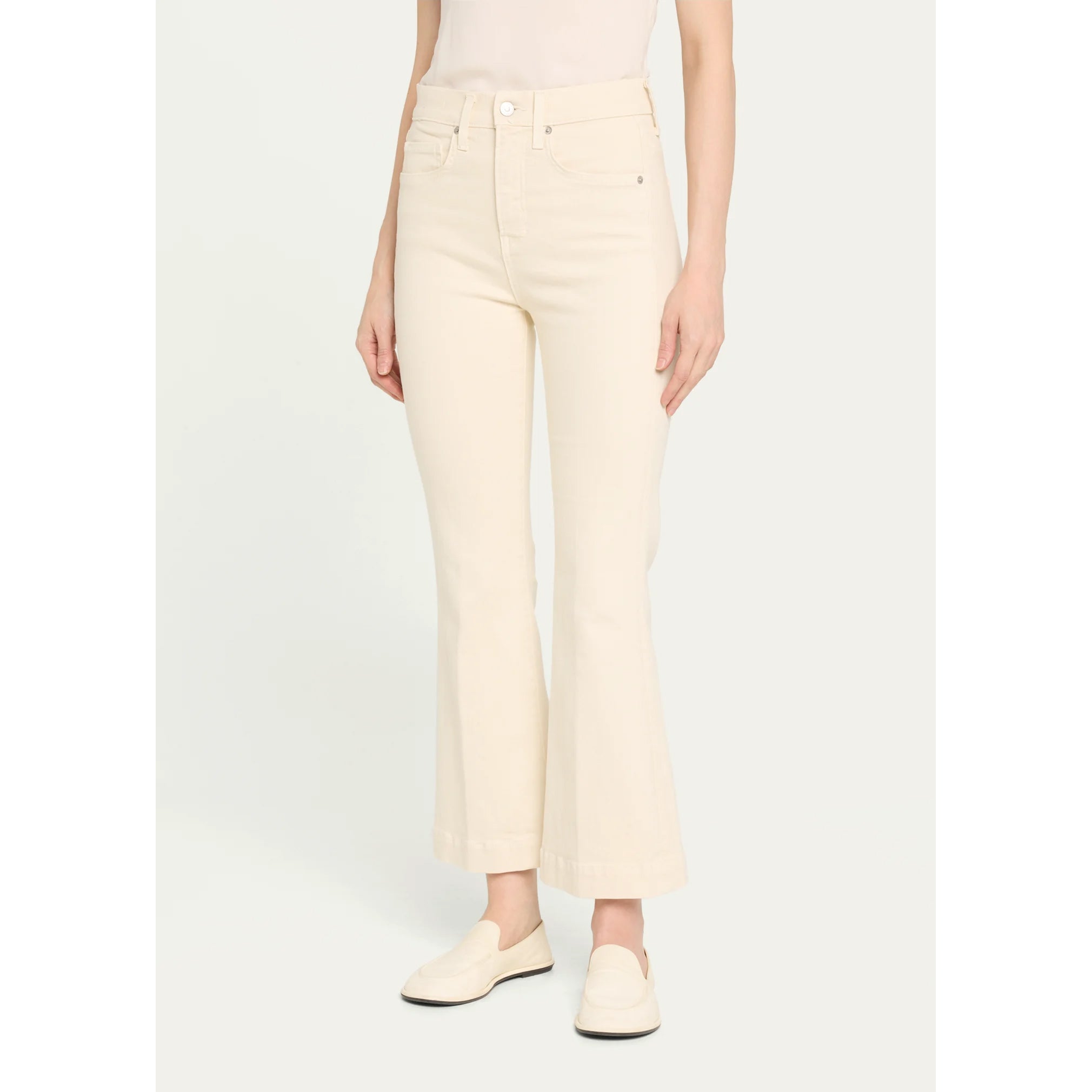 Veronica Beard- Carson High Rise Ankle Flare Jeans