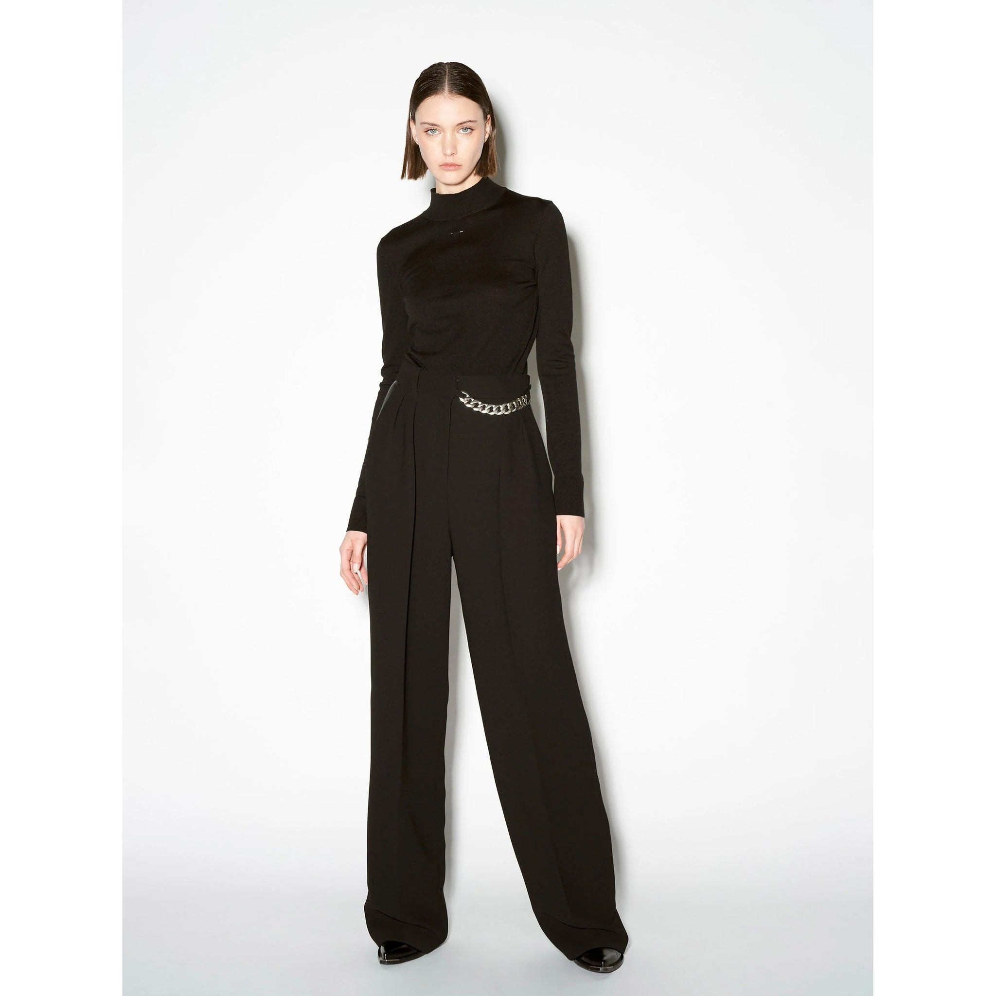 Barbara Bui- Trousers with Chain Detail