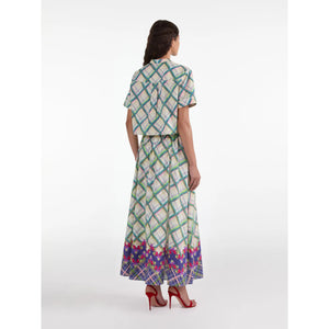 SALONI- Judi Skirt in Quail Check