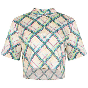 SALONI- Jude B Shirt in Compass Check