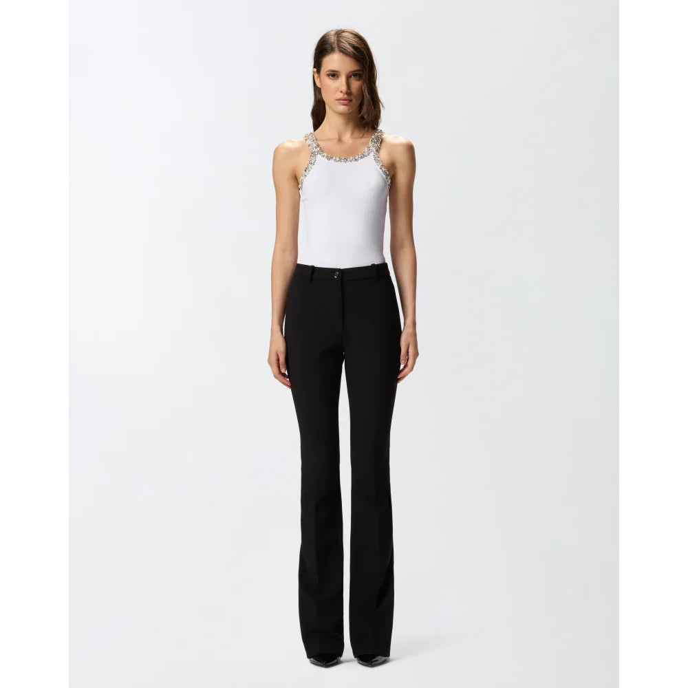 Pinko- White Coriandoli Tank Top