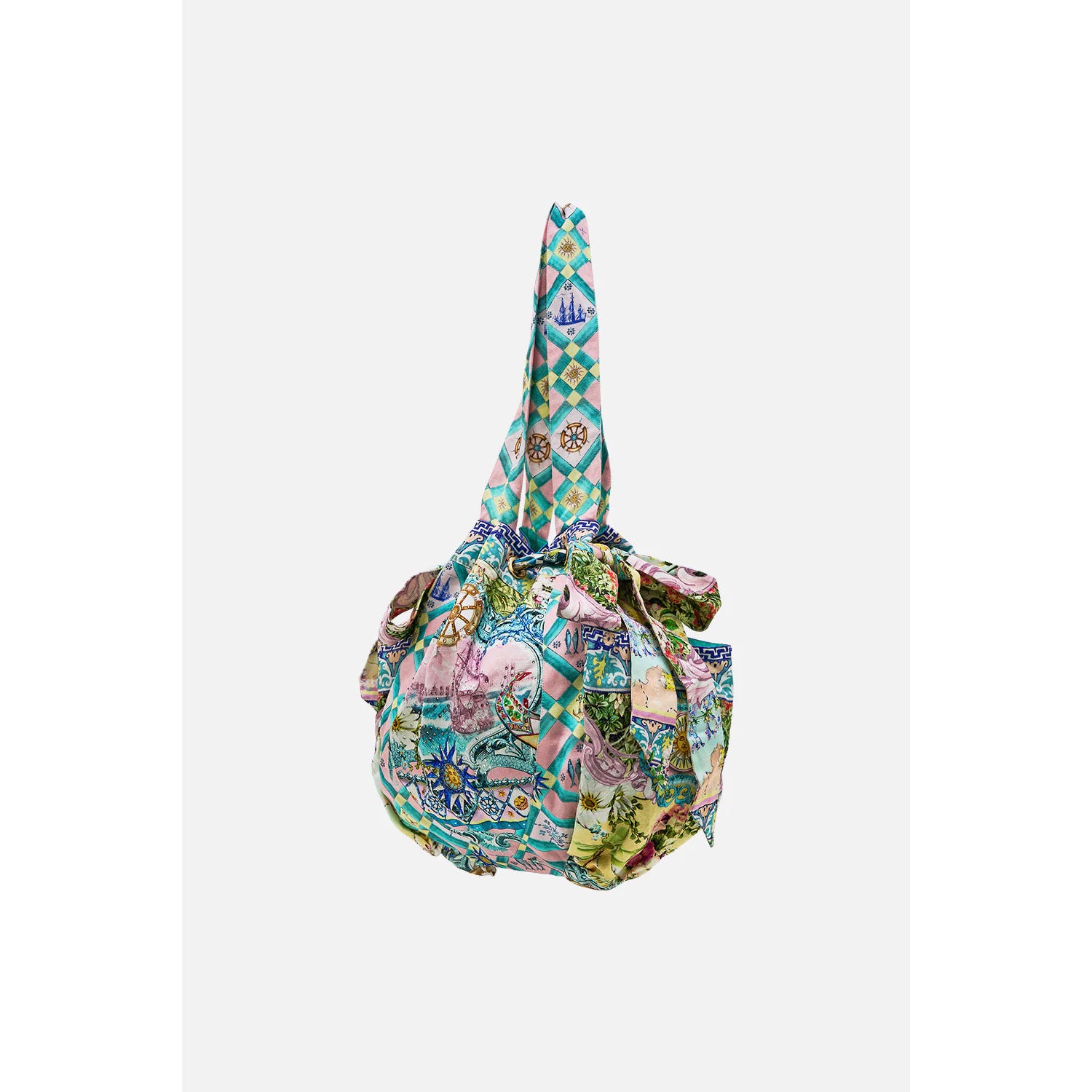 Camilla- Drawstring Beach Bag