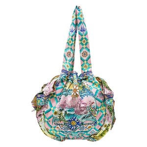 Camilla- Drawstring Beach Bag