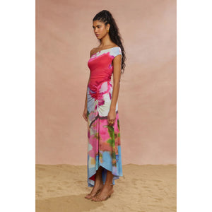 Amur- Ella Printed Jersey Dress