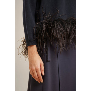 Liviana Conti- Recycled Cashmere Feather Sweater