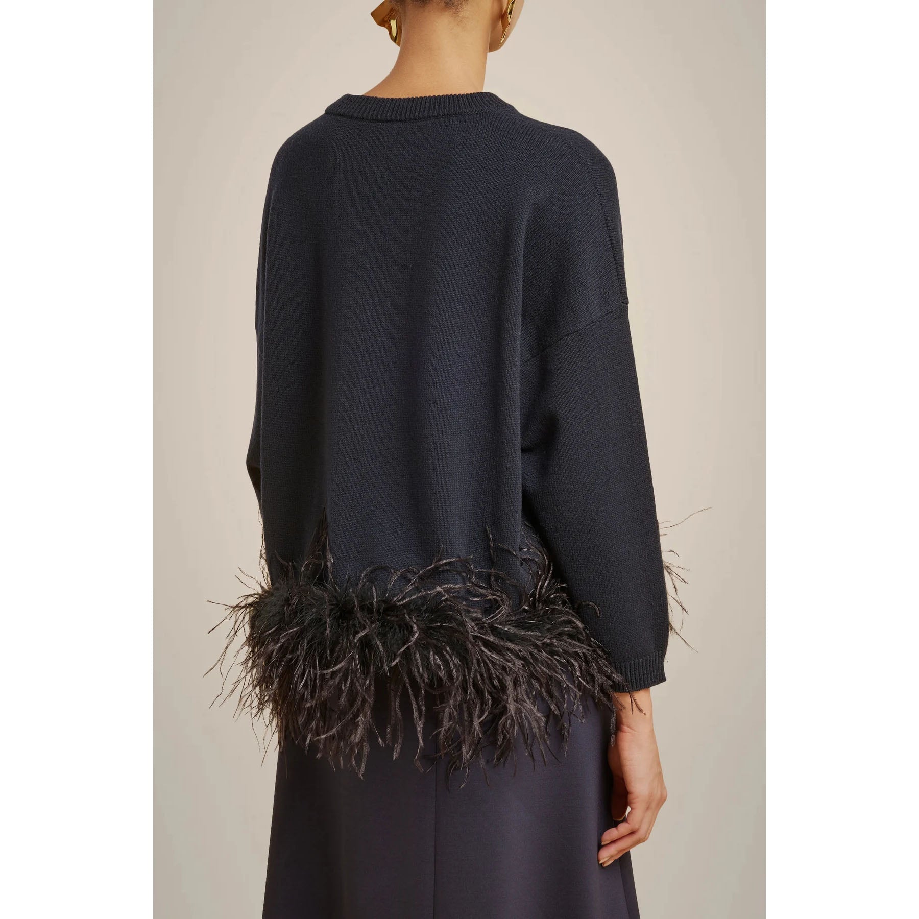 Liviana Conti- Recycled Cashmere Feather Sweater