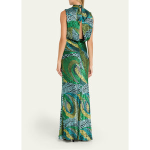 SALONI- Fleur Dress in Jungle