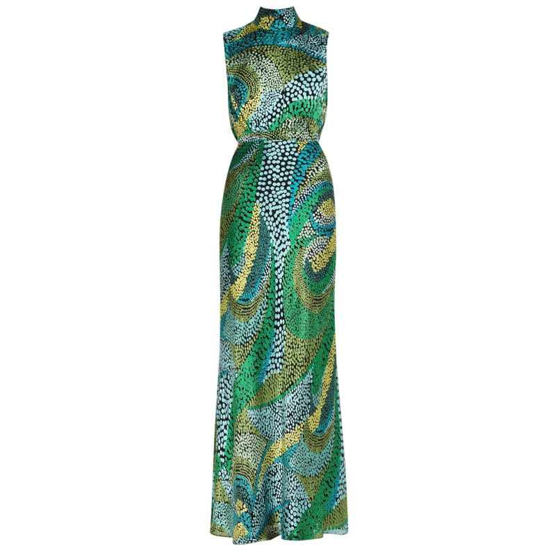 SALONI- Fleur Dress in Jungle