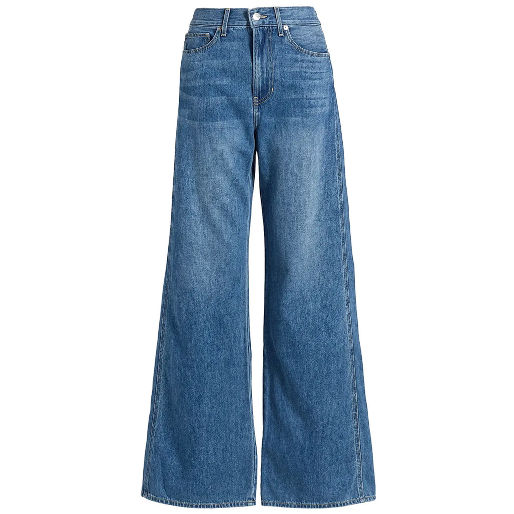 Veronica Beard- Taylor High-Rise Wide-Leg Jeans