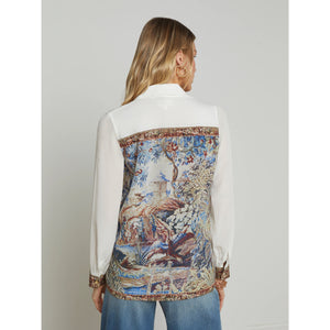 L'AGENCE- Gio Silk Blouse