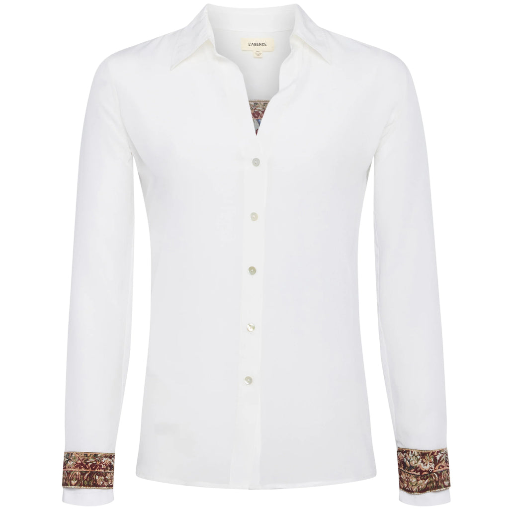 L'AGENCE- Gio Silk Blouse