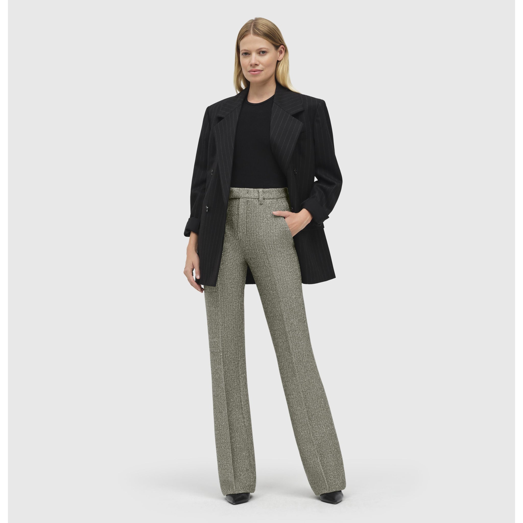 MAC Jeans- Joana Gold Metallic Trousers