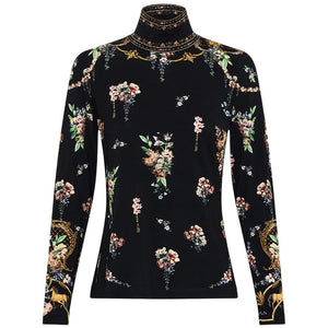 Camilla- Jersey Turtleneck
