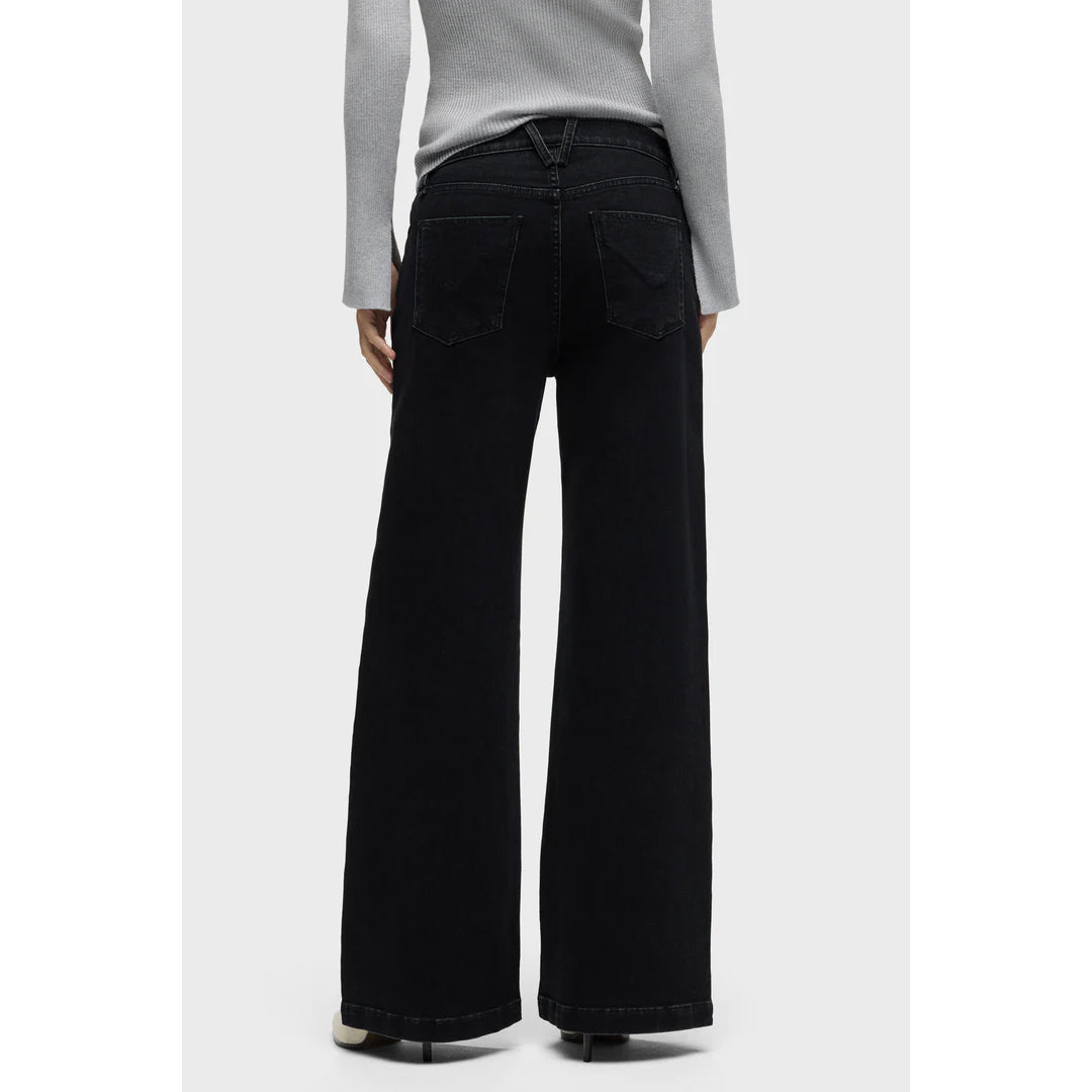 Hudson- Jodie High Rise Wide Leg Jeans