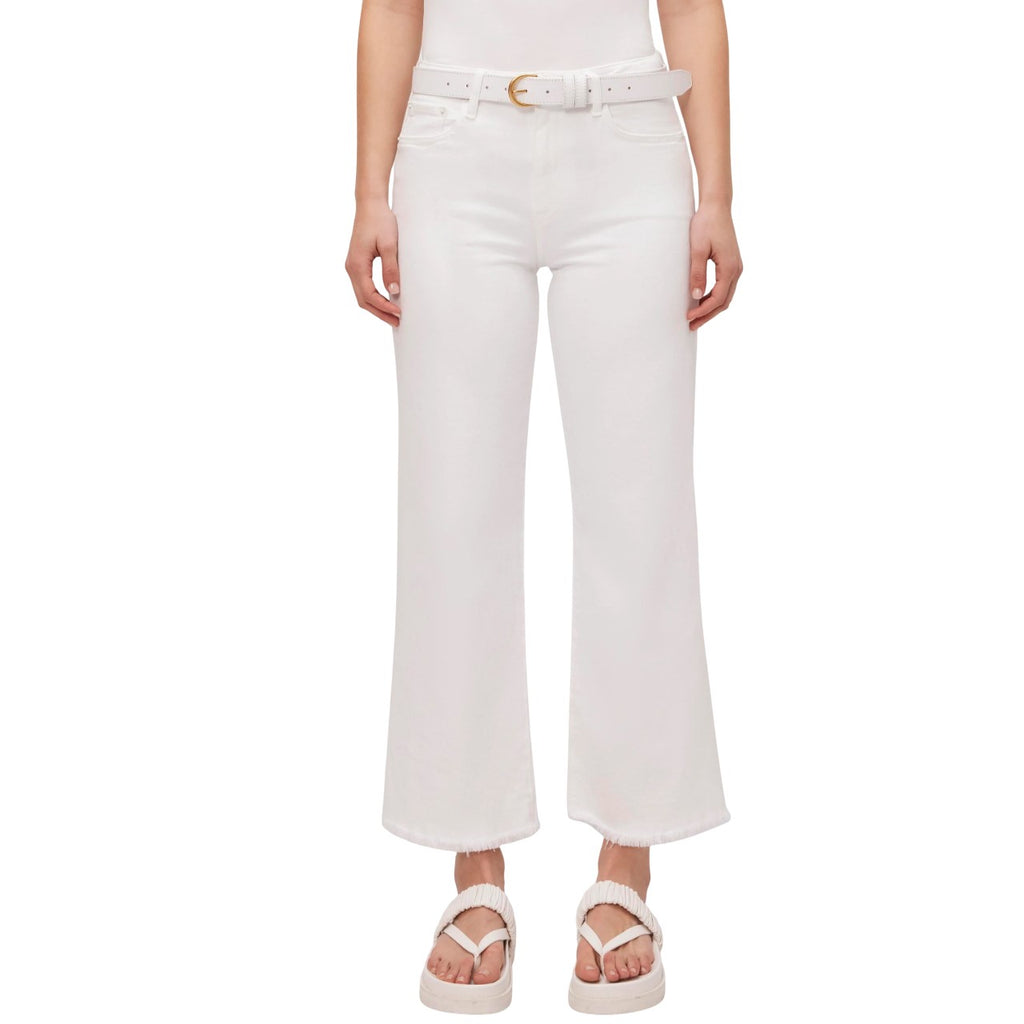 Jonathan Simkhai- Jude Cropped Wide Leg Denim