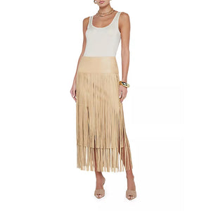 L'AGENCE- Karolina Fringe Skirt