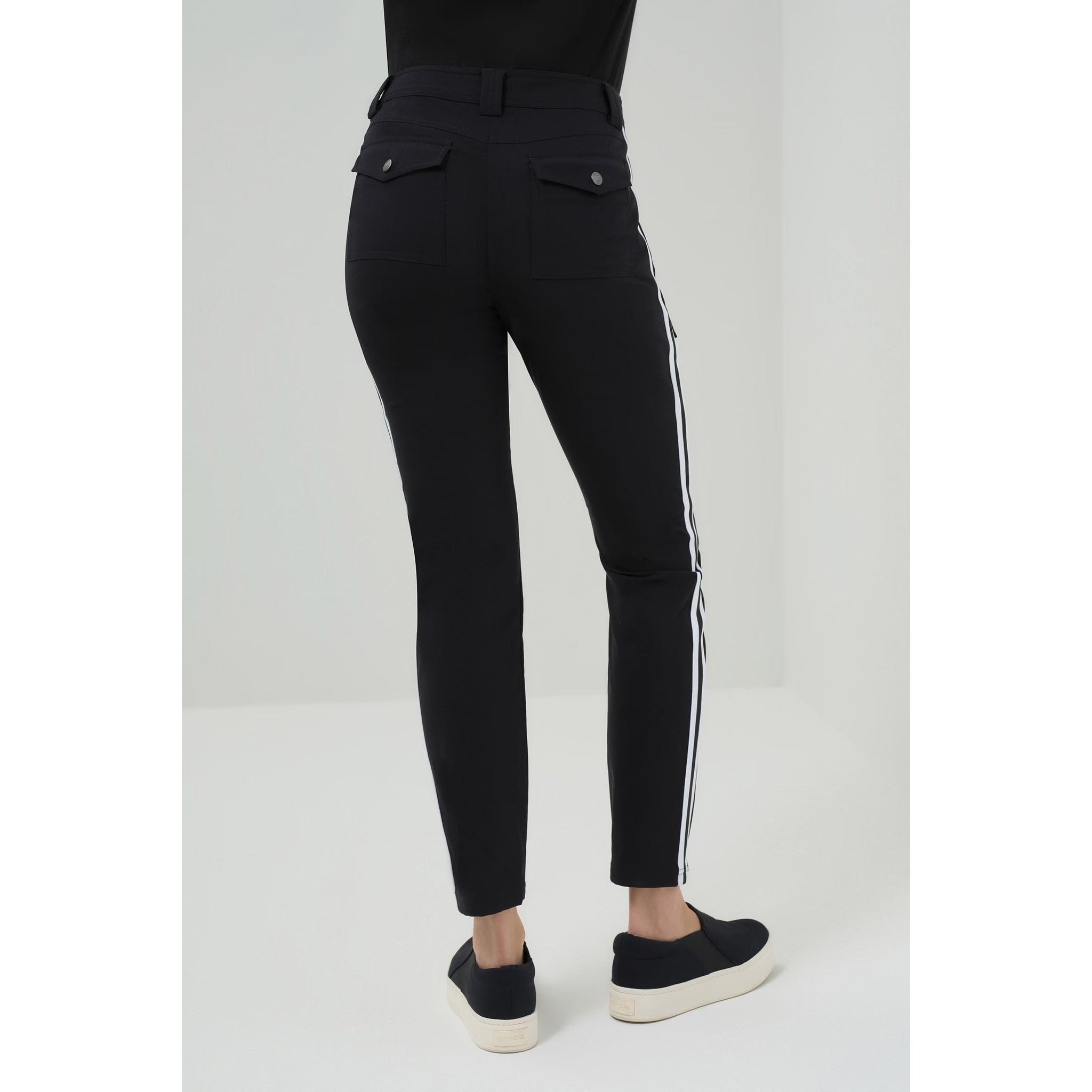 ANATOMIE- Kate Skinny Cargo Pant with Side Stripes