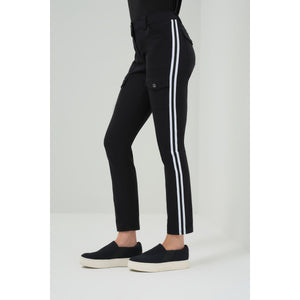 ANATOMIE- Kate Skinny Cargo Pant with Side Stripes