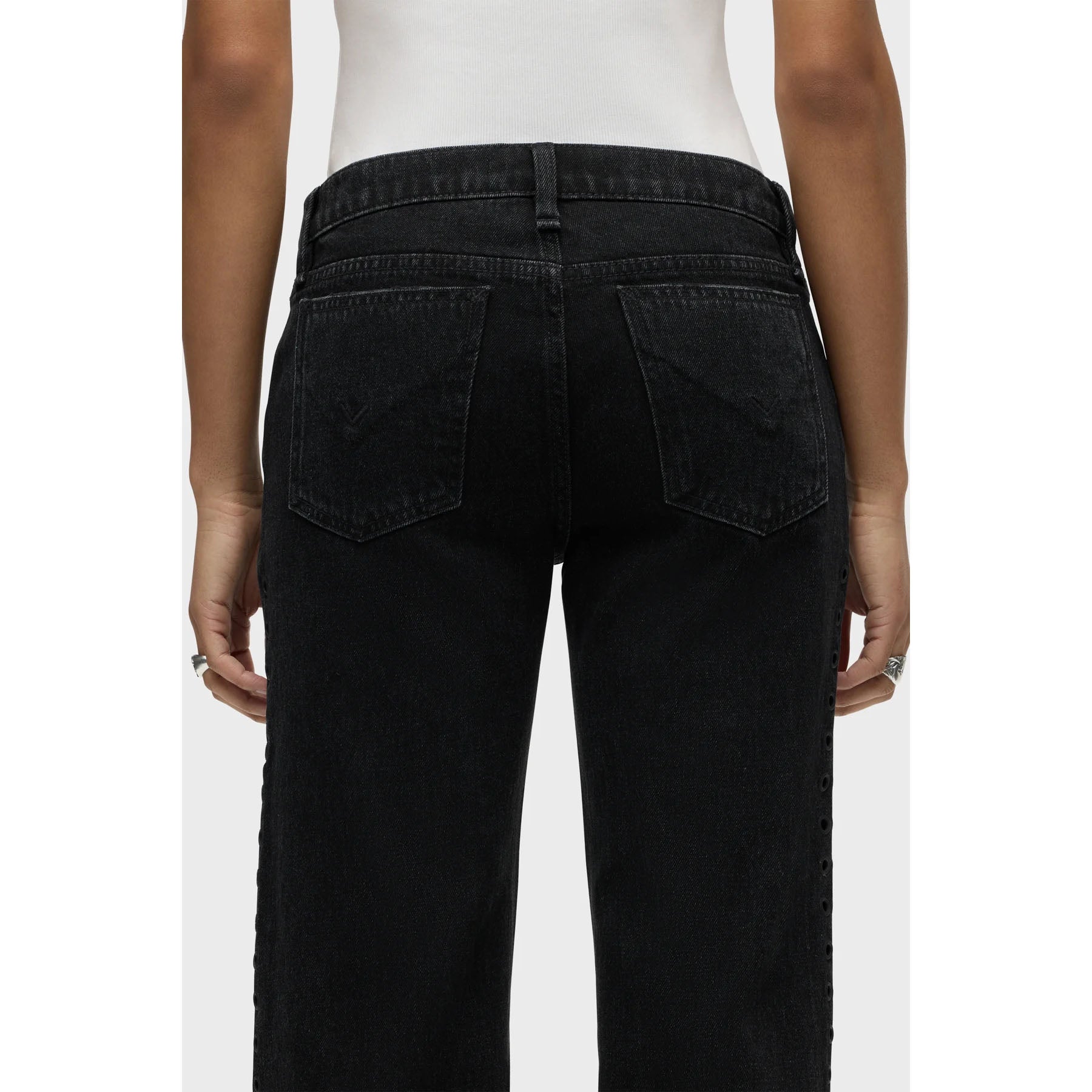 Hudson- Kellie Low Rise Loose Straight Jeans