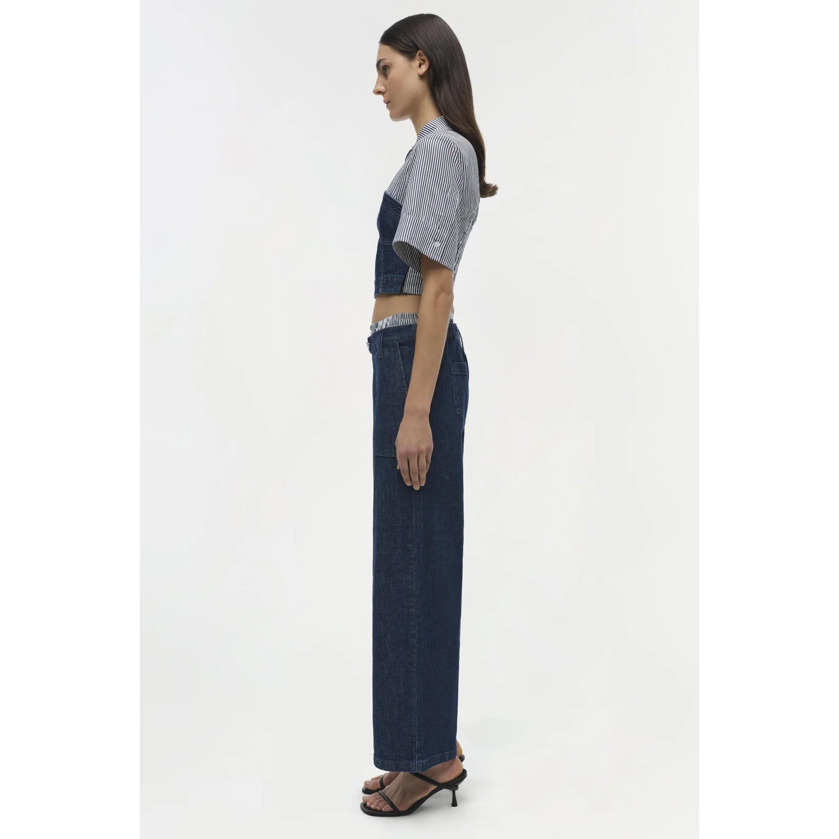 Jonathan Simkhai- Kori Double Waistband Jean