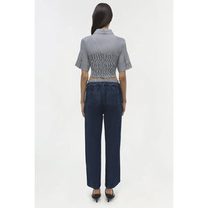 Jonathan Simkhai- Kori Double Waistband Jean