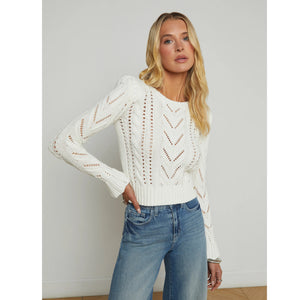 L'AGENCE- Mio Cable Sweater