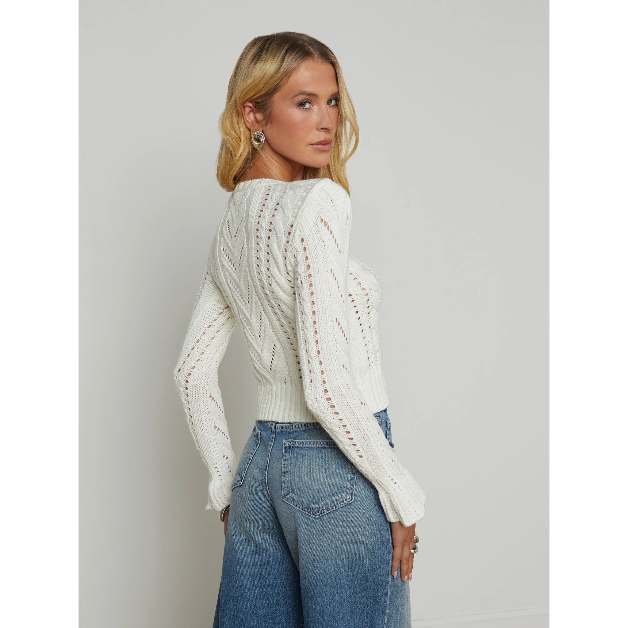 L'AGENCE- Mio Cable Sweater