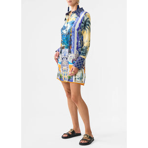 Camilla- Mini Shirt Dress