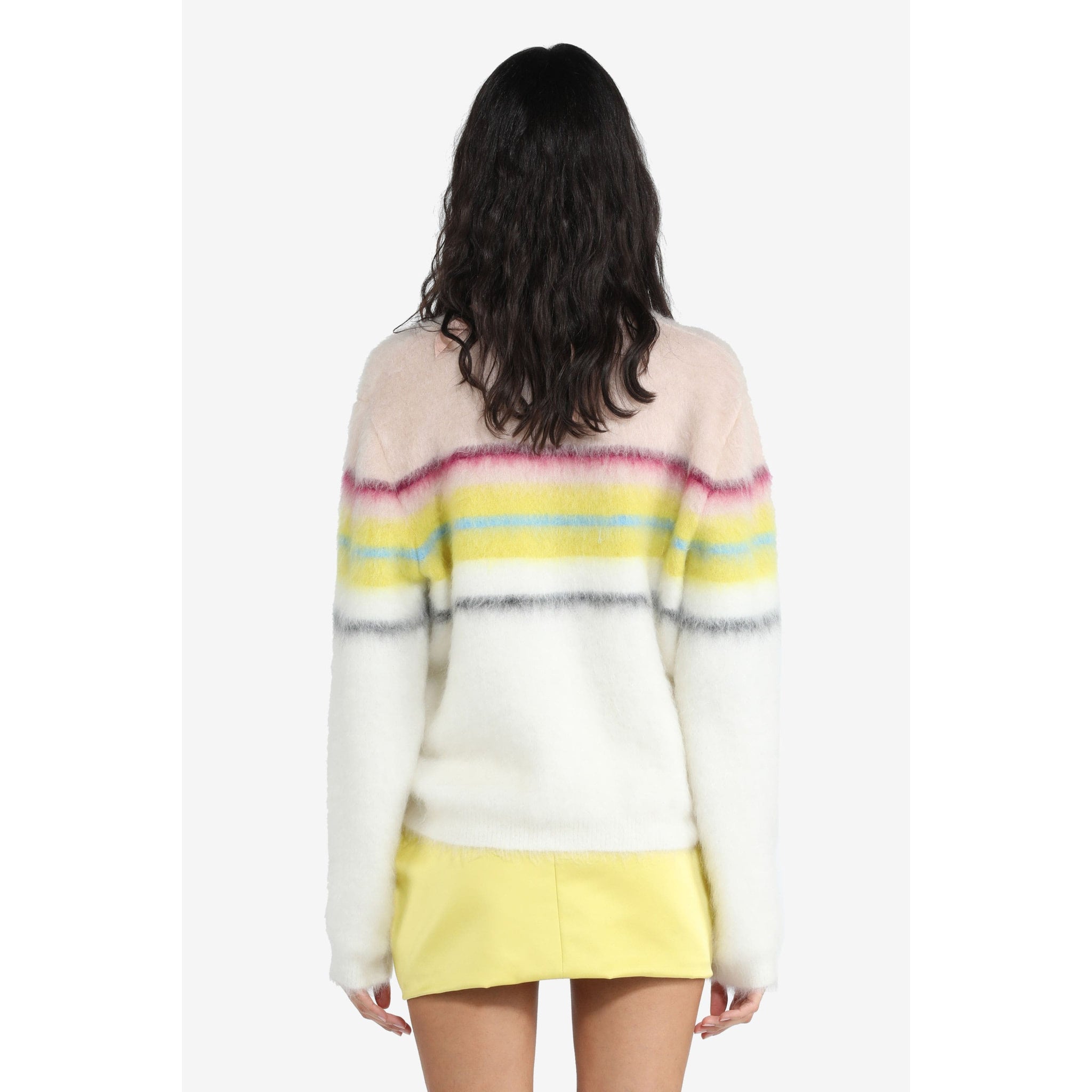 No.21- Striped Mohair Sweater