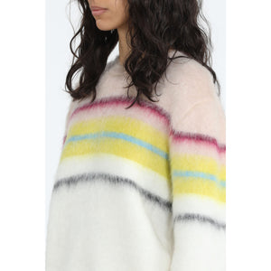 No.21- Striped Mohair Sweater