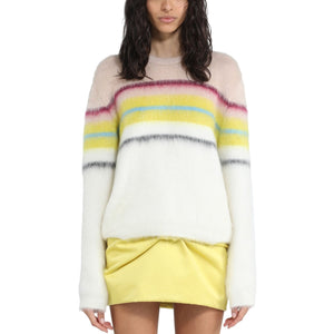 No.21- Striped Mohair Sweater