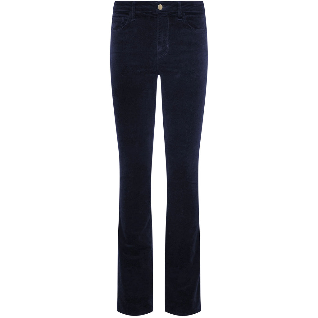 L'AGENCE- Stevie High Rise Straight Velvet Jeans