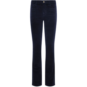 L'AGENCE- Stevie High Rise Straight Velvet Jeans