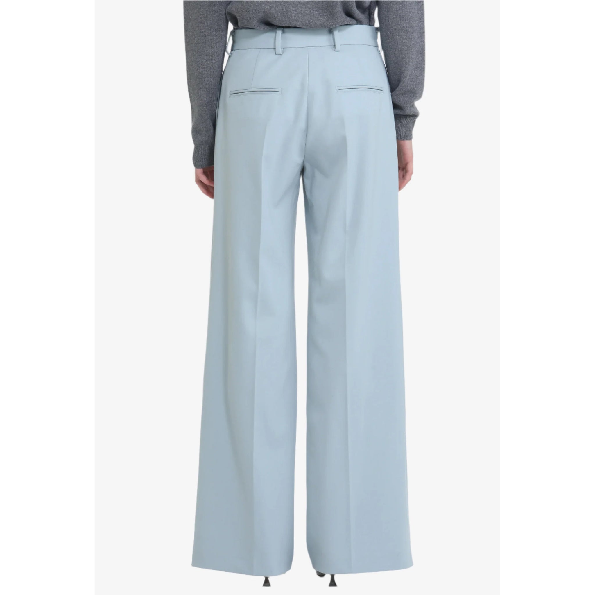 No. 21- Palazzo Trousers with Belt Loops