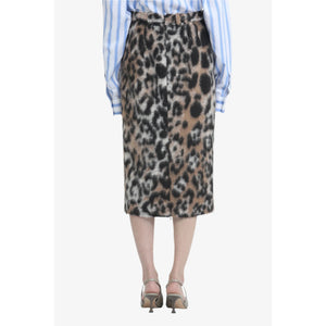 No. 21- Pencil Skirt with Spotted Effect