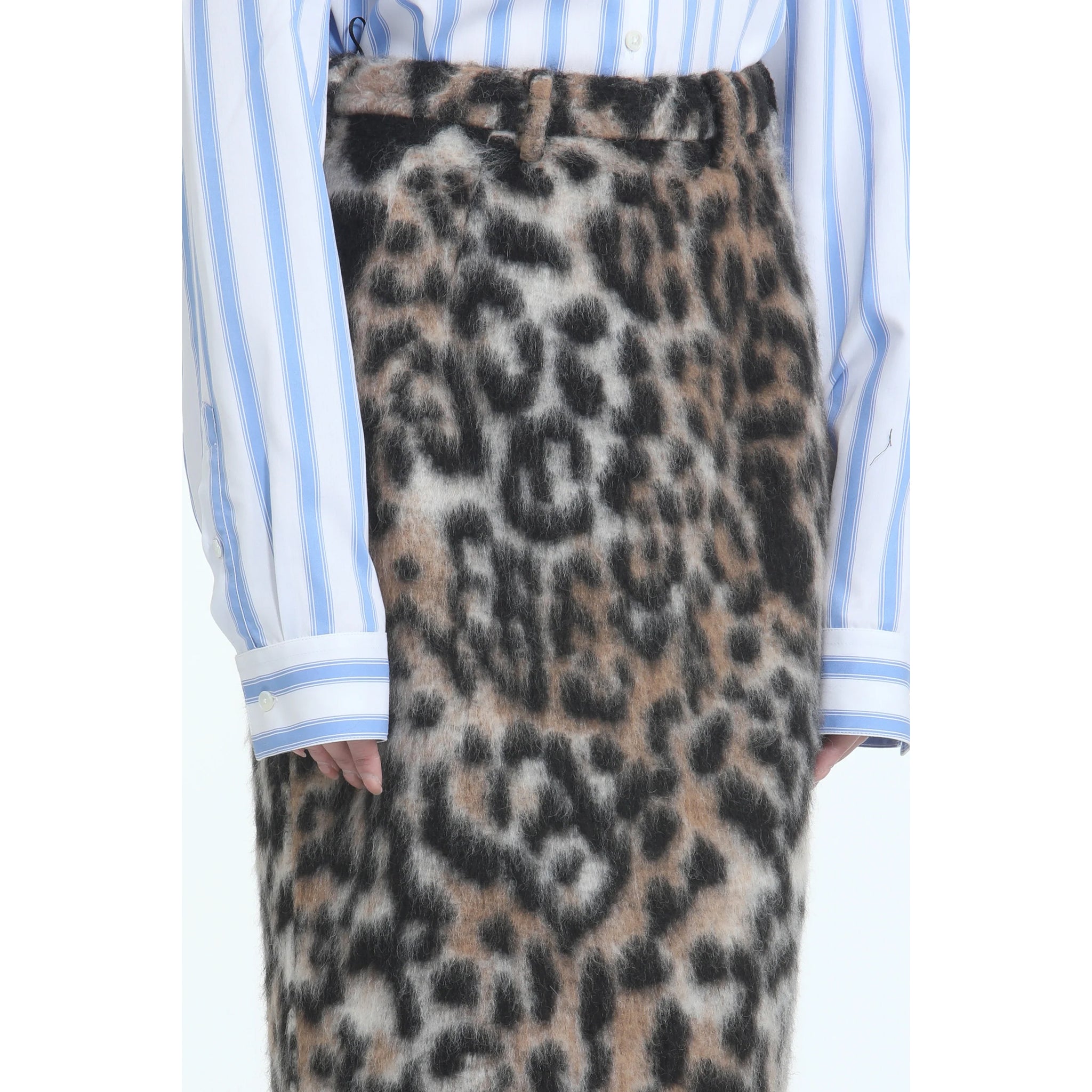 No. 21- Pencil Skirt with Spotted Effect