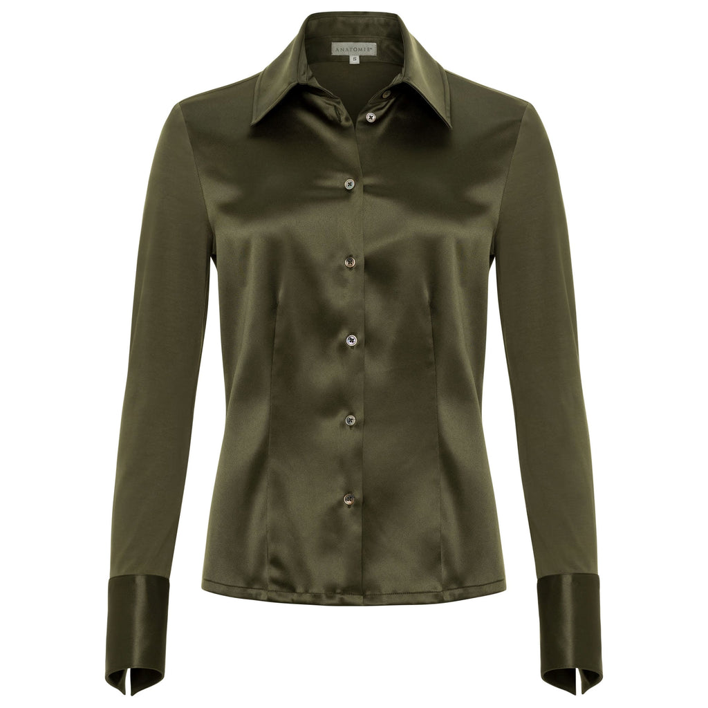 ANATOMIE- Sadie Satin and Supima Top