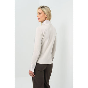 ANATOMIE- Sadie Satin and Supima Top