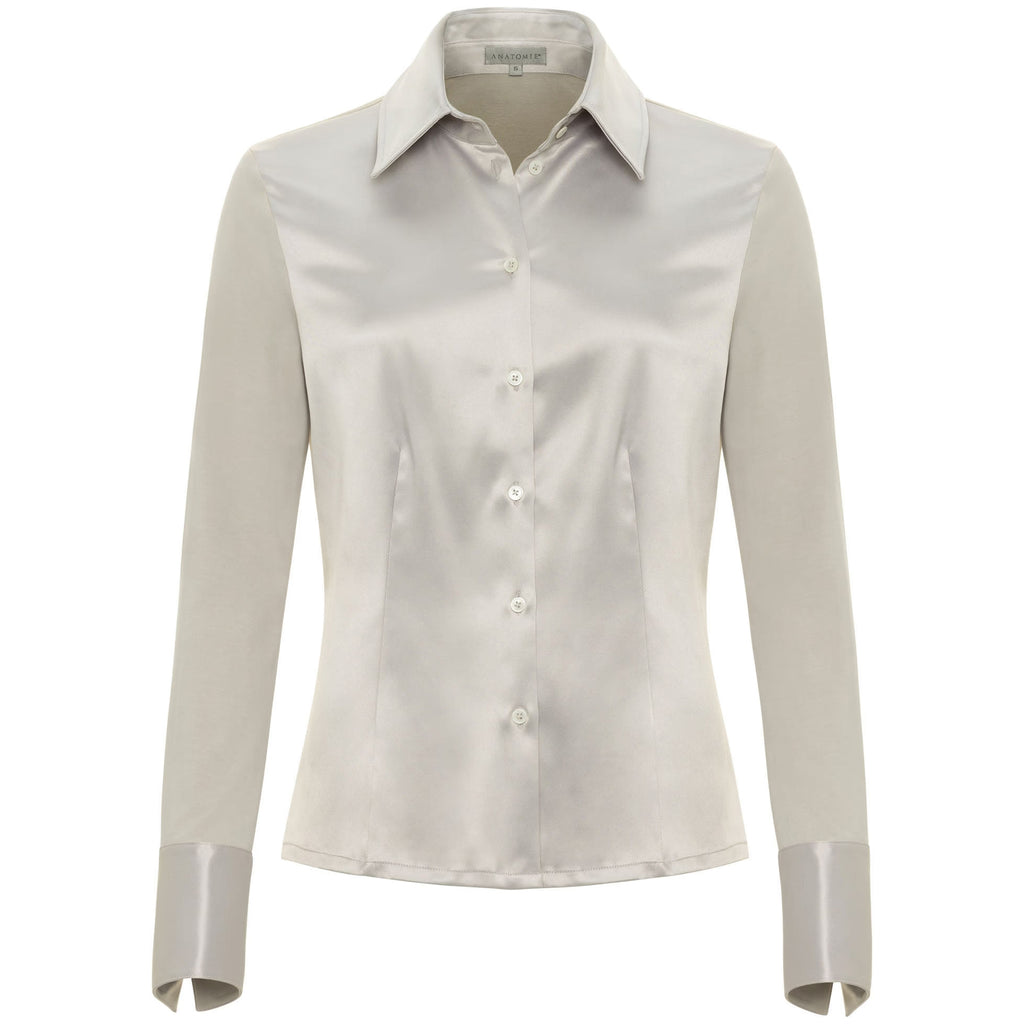 ANATOMIE- Sadie Satin and Supima Top