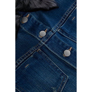 L'AGENCE- Shea Shearling Denim Jacket