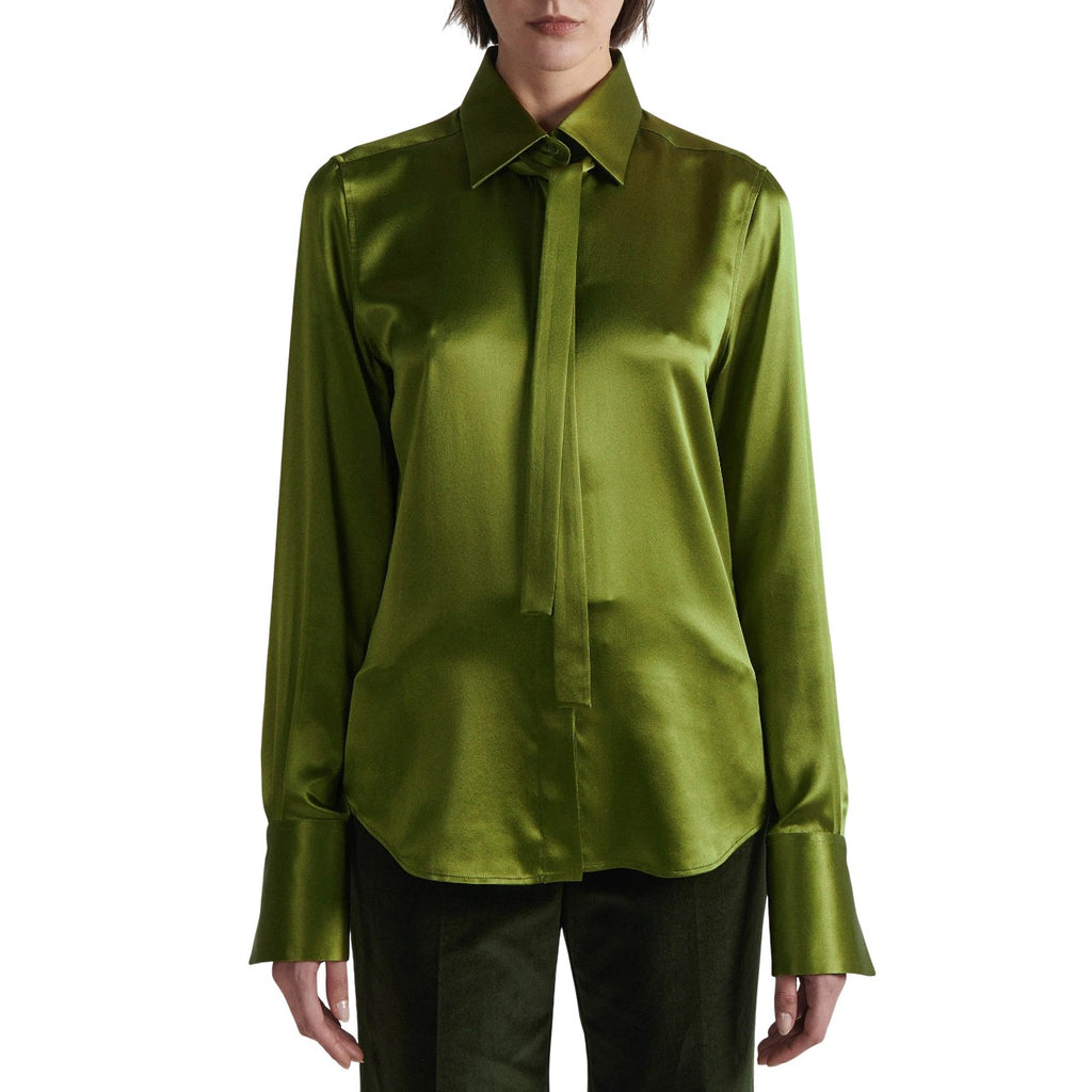 Barbara Bui- Silk Satin Blouse