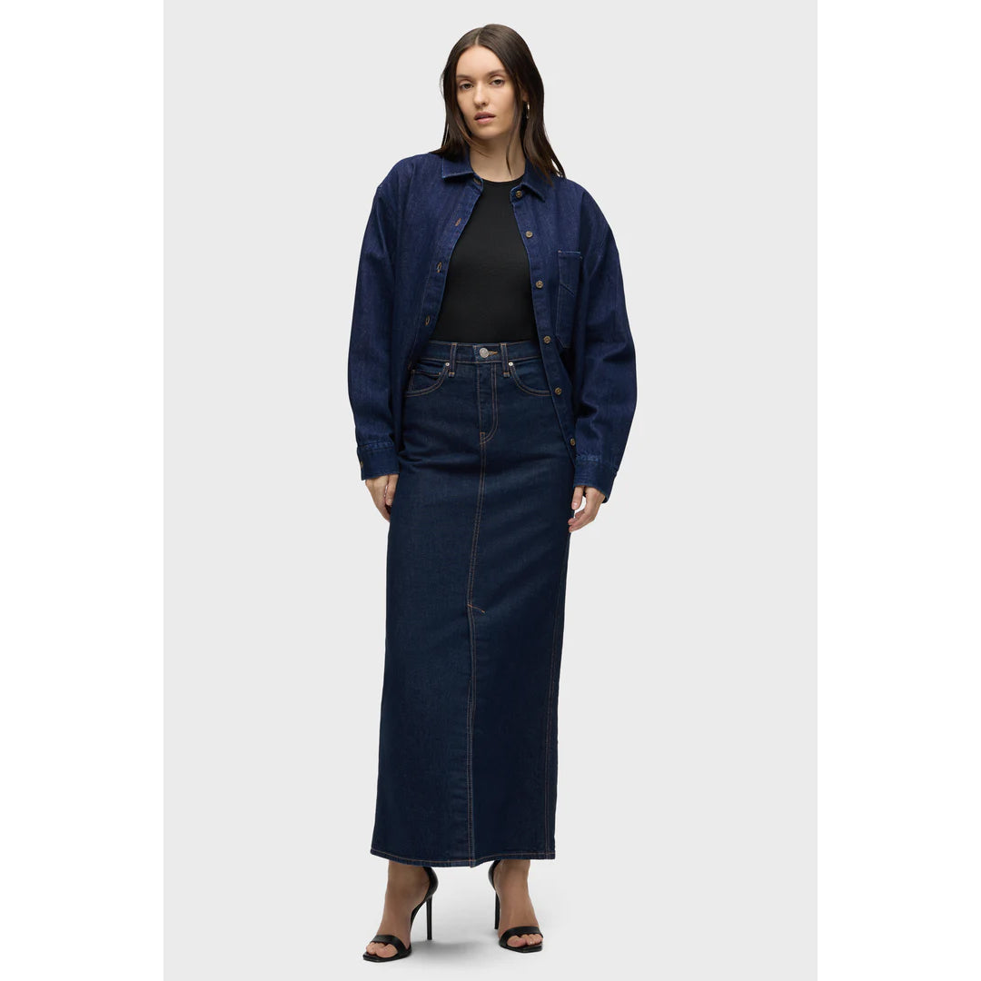 Hudson- Reconstructed Maxi Skirt