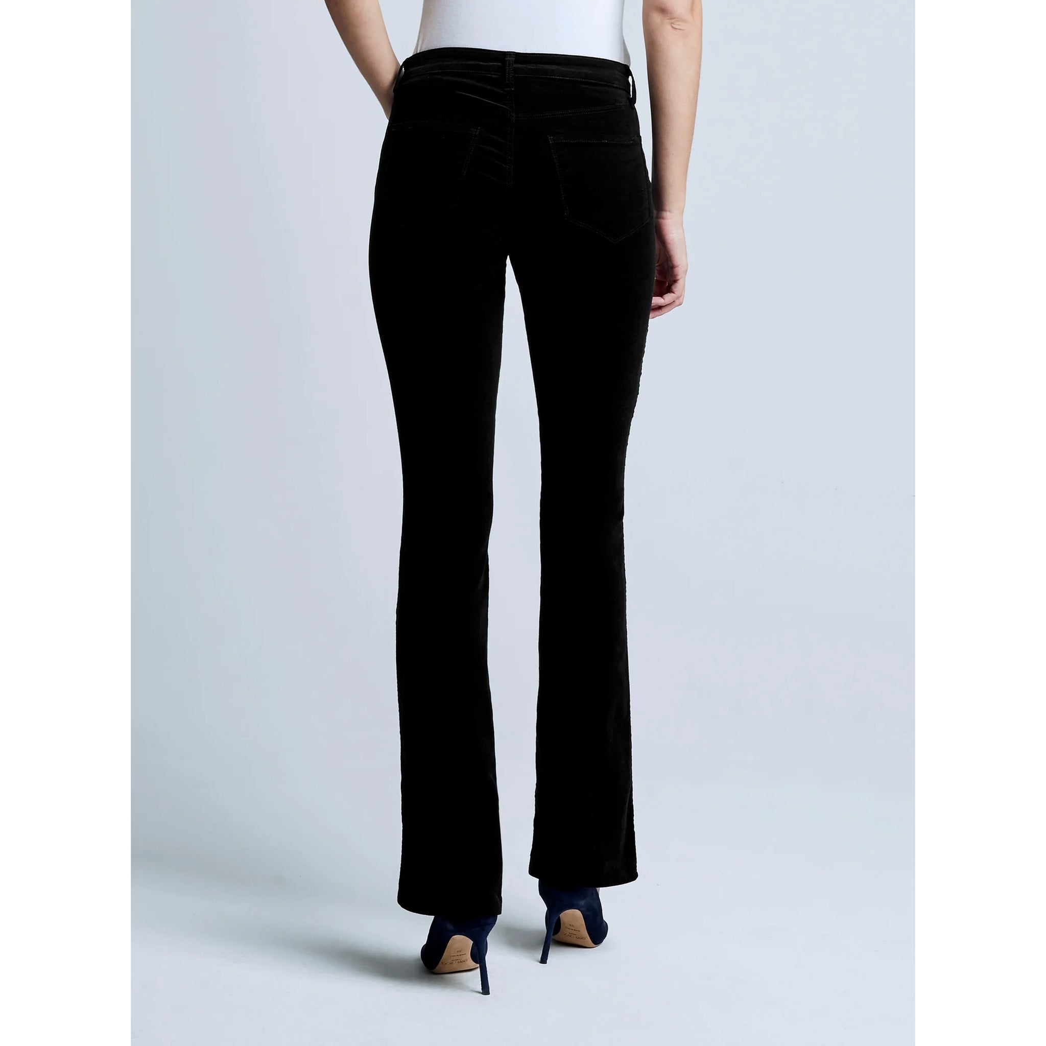 L'AGENCE- Stevie Velvet Straight Jeans