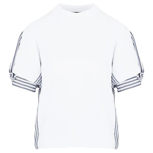 Lorena Antoniazzi- Viscose Blend T-Shirt