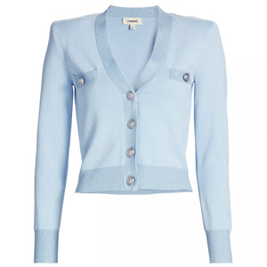 L'AGENCE- Taya Knit Crop Cardigan